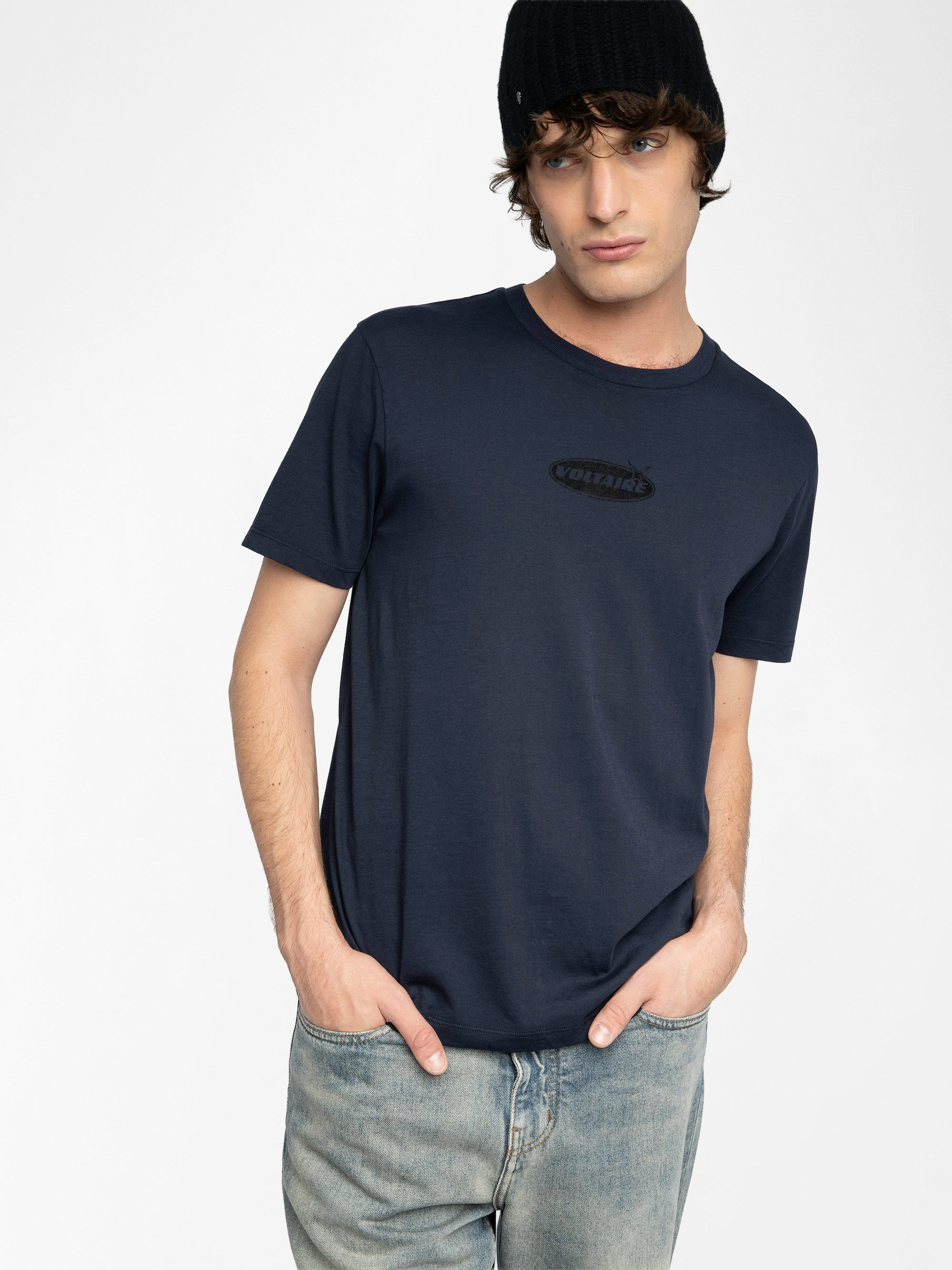 Tommy T-shirt - Short-sleeved t-shirt featuring a signature badge on the front.